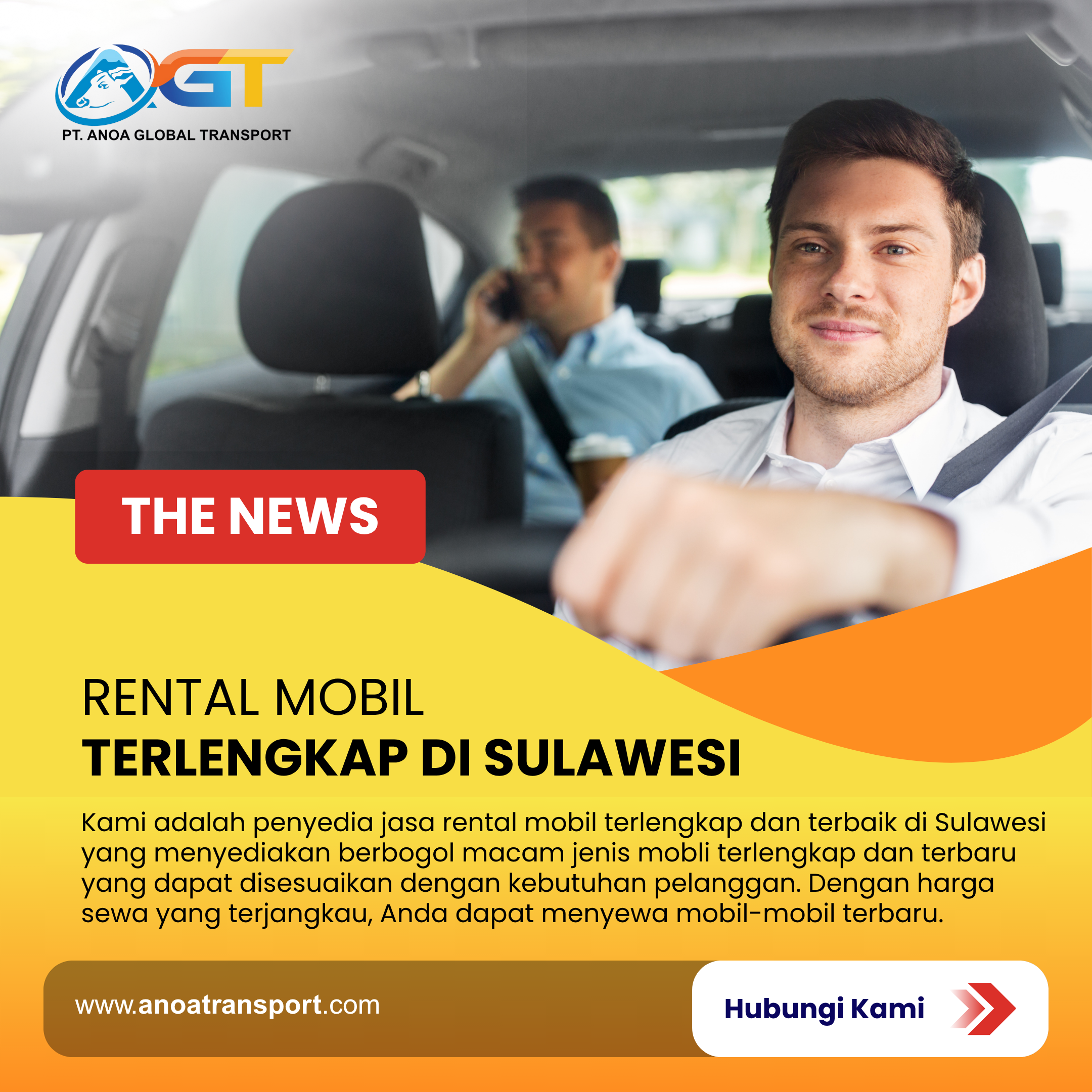 Rental Mobil Terlengkap di Sulawesi